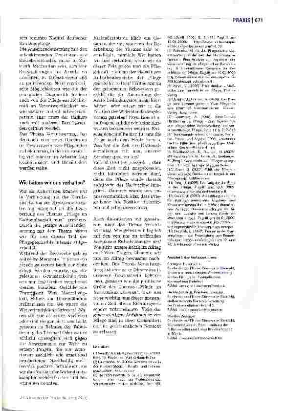 Vorschauseite 6: Pflege im Nationalsozialismus