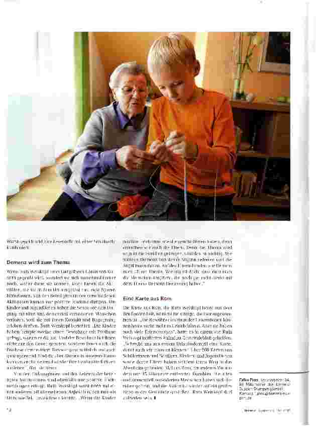 Vorschauseite 3: Urlaubsgrüße ans „Haus der Generationen