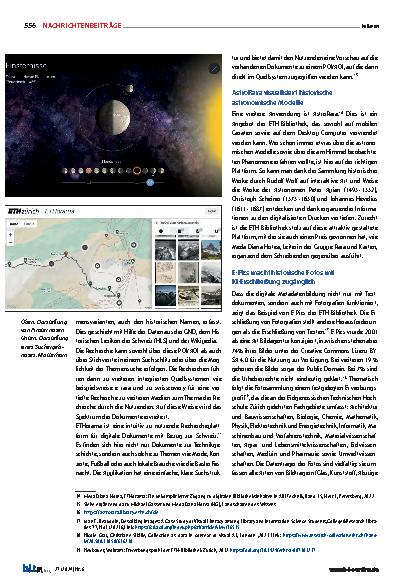 Vorschauseite 3: Wie historische Bestände der ETH-Bibliothek Zürich attraktiv und digital präsentiert werden.