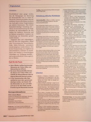 Vorschauseite 6: Netzwerkkarten in den Frühen Hilfen - Pilotierung eines Ablaufs zum (Wieder-)aufbau kommunaler Netzwerke