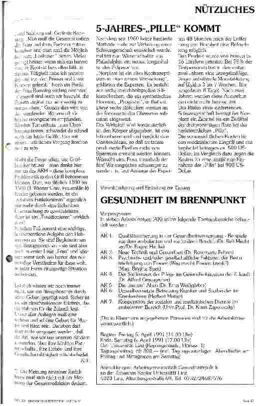 Vorschauseite 4: Humane Geburt - Start zu einer humanen Gesellschaft