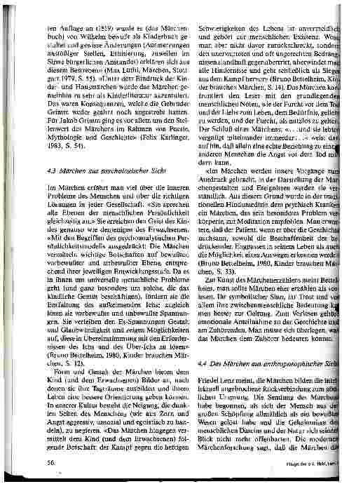 Vorschauseite 3: Wirkung des Märchenvorlesens auf den betagten Menschen