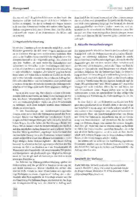 Vorschauseite 3: Professionelles Management von Ordenskrankenhäusern