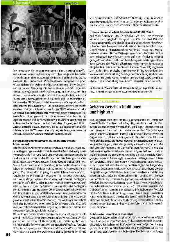 Vorschauseite 3: Indigene Gesundheit