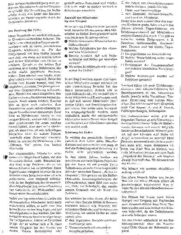 Vorschauseite 2: Besuchsdienst - eine Aufgabe der Gemeinde