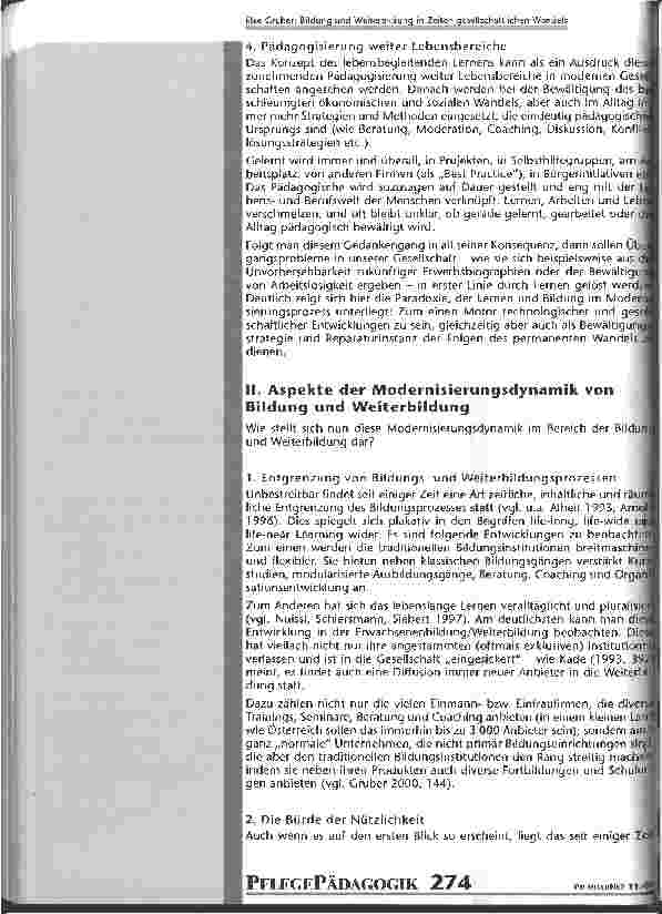 Vorschauseite 5: Schöne neue Bildungwelt? ! Bildung und Weiterbildung in Zeiten gesellschaftlichen Wandels