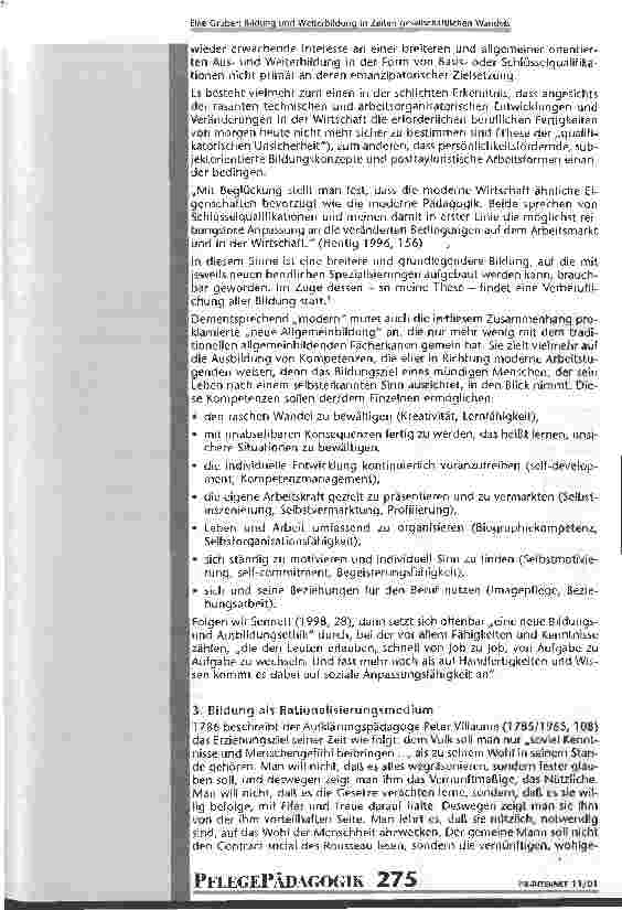 Vorschauseite 6: Schöne neue Bildungwelt? ! Bildung und Weiterbildung in Zeiten gesellschaftlichen Wandels