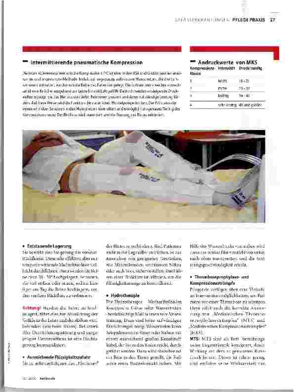 Vorschauseite 3: Thrombosen verhindern