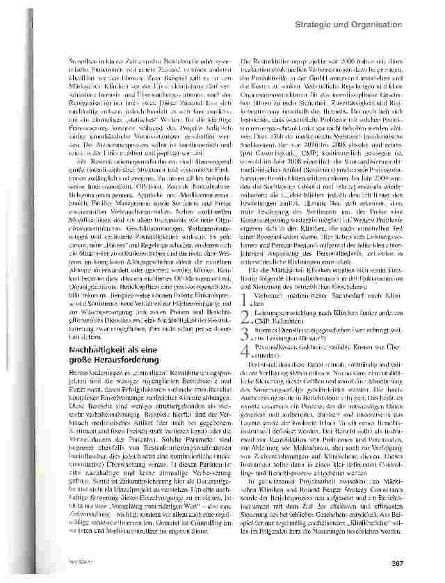 Vorschauseite 2: Leistungen und Kosten effektiv steuern