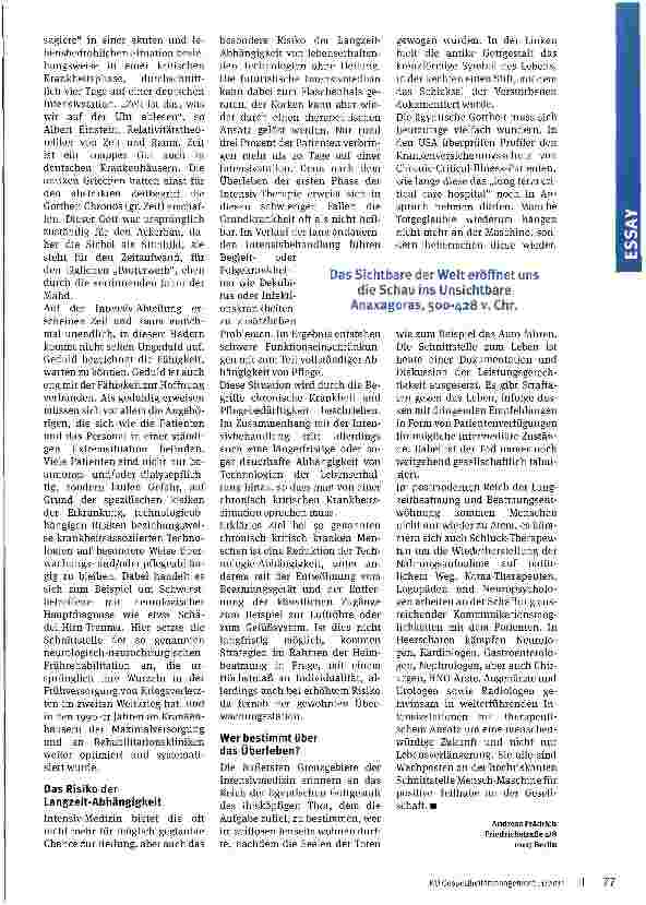 Vorschauseite 2: Am seidenen Faden
