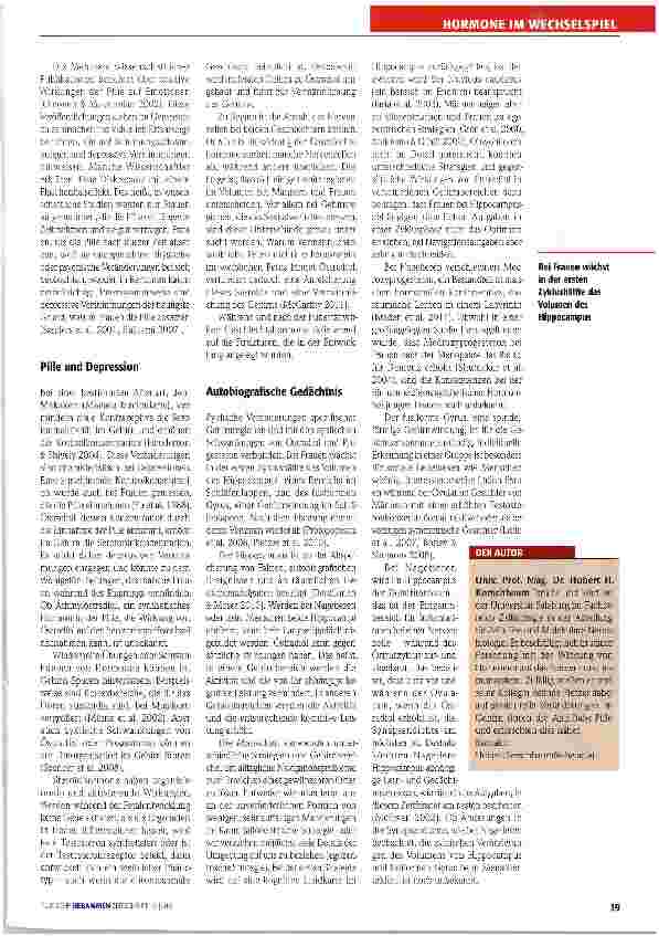 Vorschauseite 2: Verändert die Pille das Gehirn?