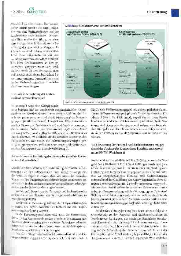 Vorschauseite 5: Streitpunkt: Variabler Kostenanteil an den Fallpauschalen