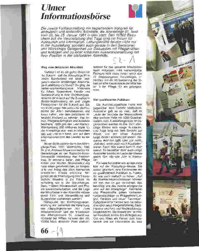 Vorschauseite 1: Ulmer Informationsbörse