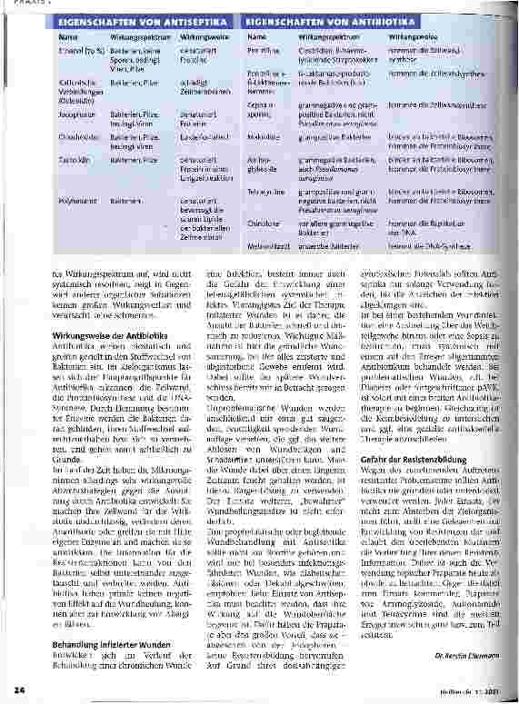 Vorschauseite 2: Chronische, infizierte Wunden in der Pflege