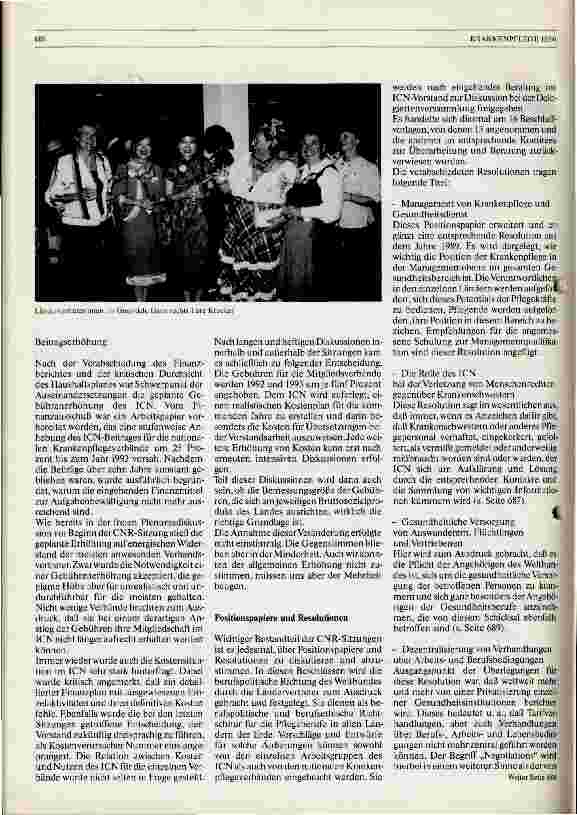Vorschauseite 4: Sitzung des Rates der Ländervertretung (CNR) vim 23. bis 28.6.1991 in Kingston, Jamaika