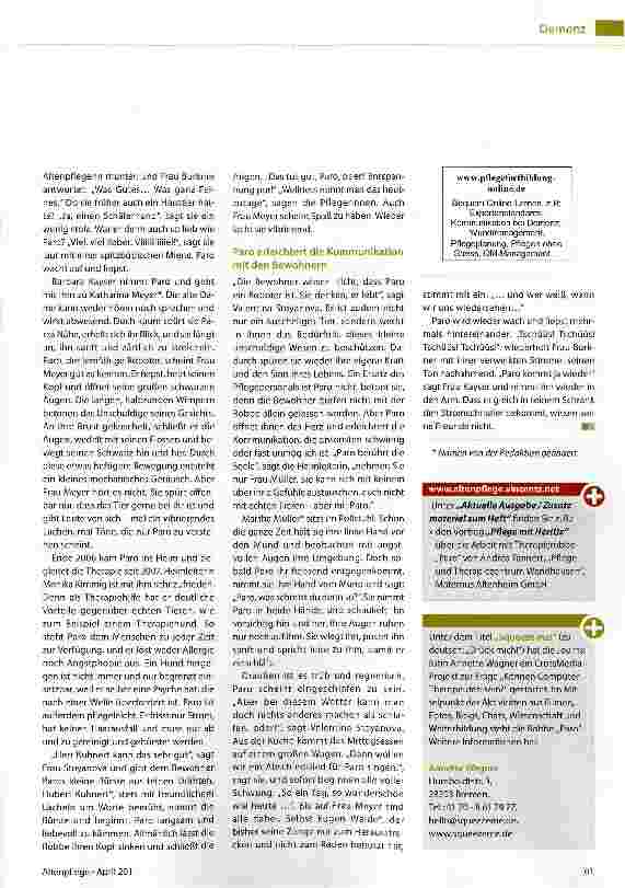 Vorschauseite 2: Vom Roboter berührt