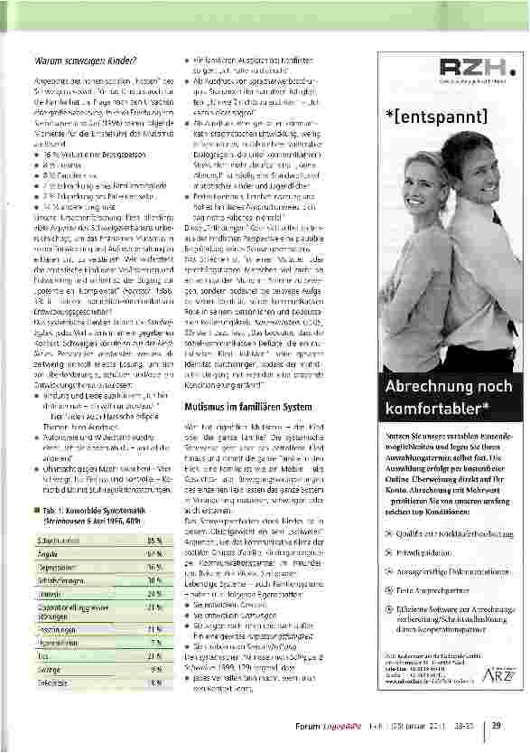 Vorschauseite 2: Mutismus im System - System im Mutismus?