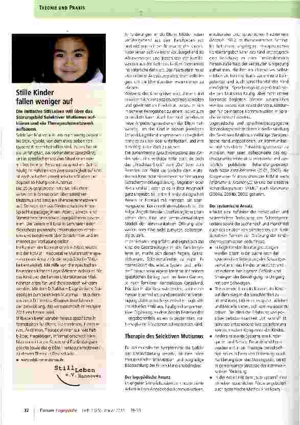 Vorschauseite 5: Mutismus im System - System im Mutismus?
