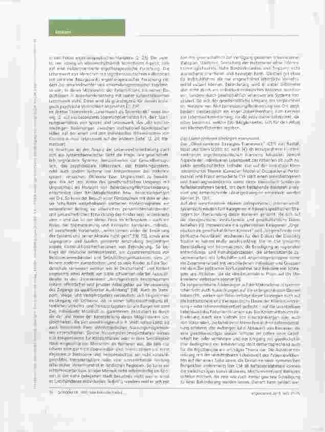 Vorschauseite 4: Wie man behindert wird oder (möglicherweise) auch nicht Bietet die sozialkonstruktivistisch-kulturwissenschaftliche Perspektive der „Disability Studies eine Perspektive für die Er…