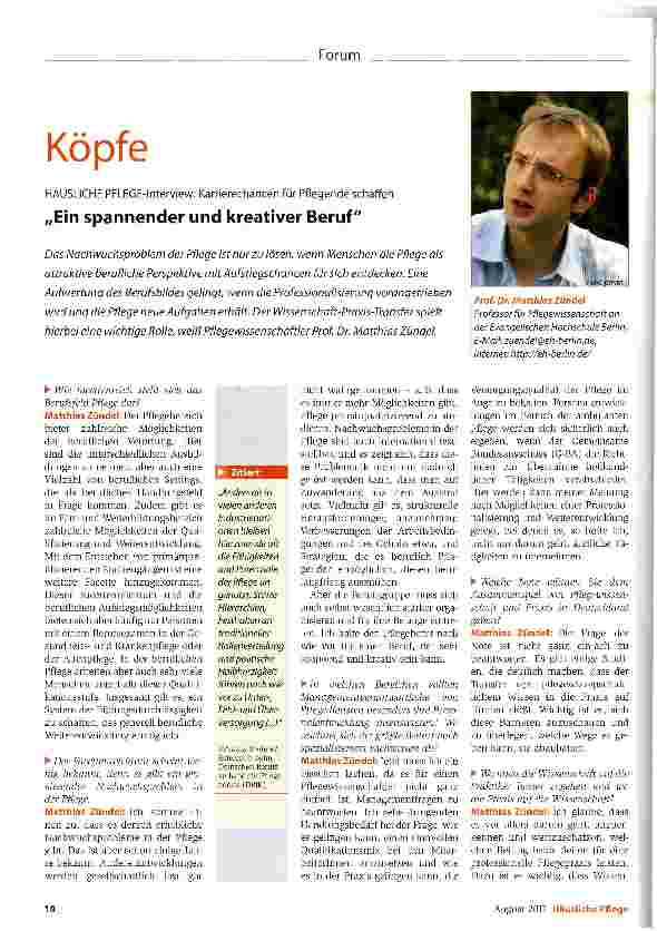 Vorschauseite 1: Köpfe