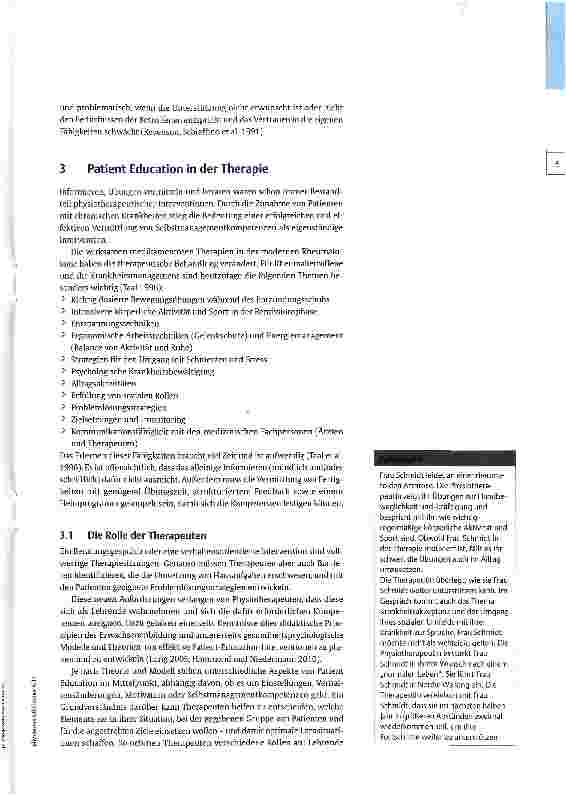 Vorschauseite 3: Patient Education am Beispiel Gelenkschutz