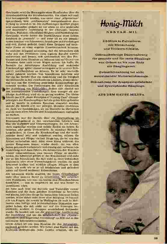 Vorschauseite 3: Kongreß des Weltbundes der Krankenschwestern. 1961 in Australien - 1965 in Deutschland