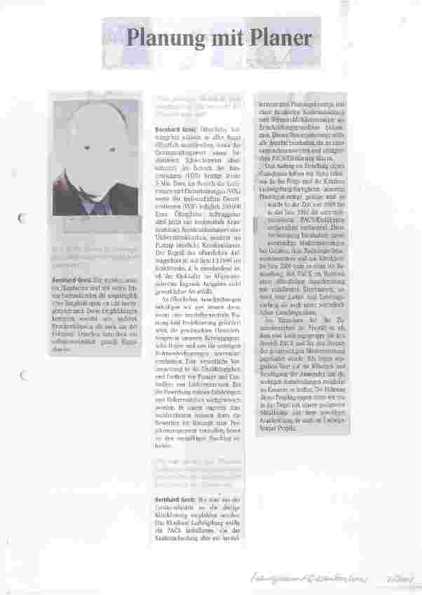 Vorschauseite 1: Planung mit Planer