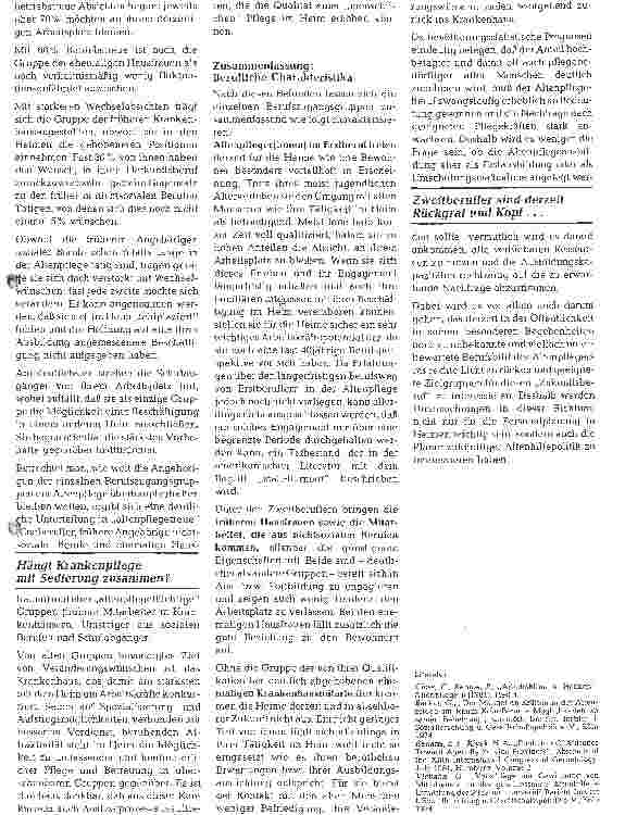 Vorschauseite 5: Ausbildung, Selbstverständnis und Arbeitszufriedenheit