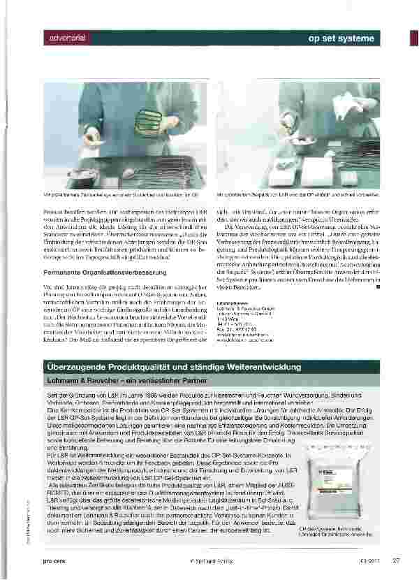 Vorschauseite 2: Mit Kostensenkung Qualität gesteigert