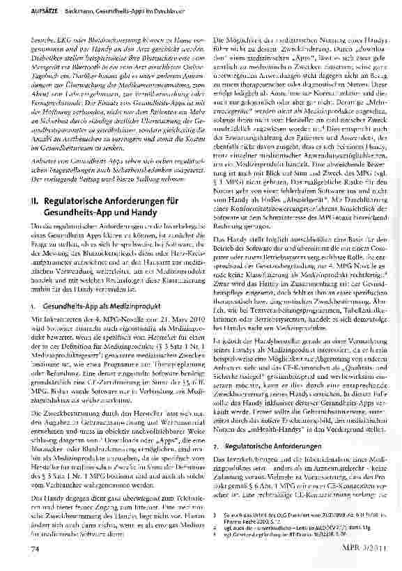Vorschauseite 2: Gesundheits-Apps im Durchbruch