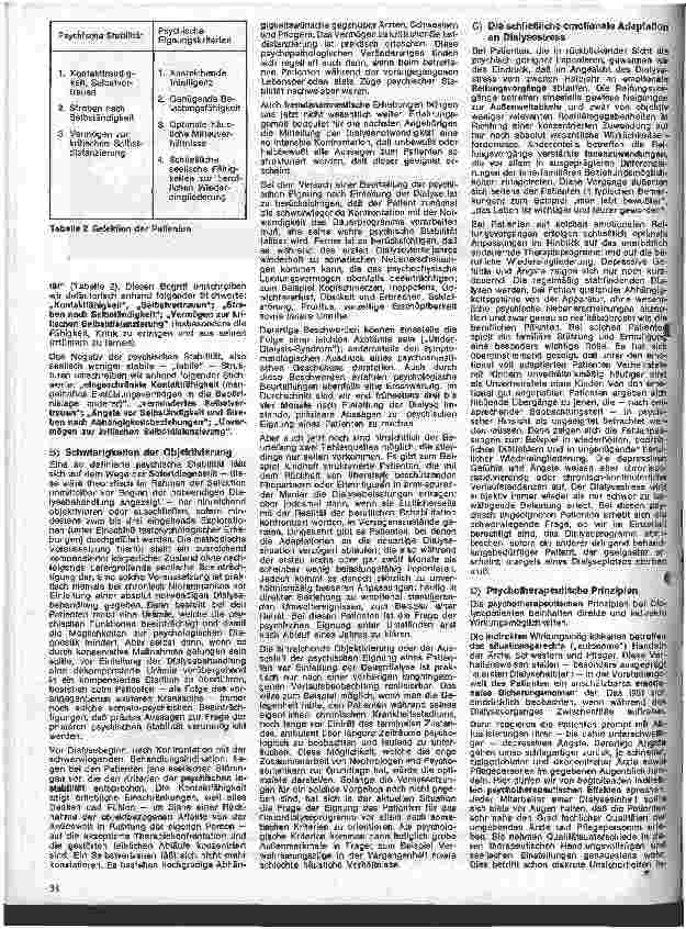 Vorschauseite 3: Praxis der Nephrologie 22. Folge: Psychosomatische Aufgabenbereiche in Dialyseeinheiten