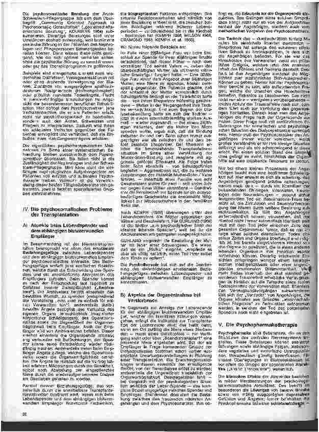 Vorschauseite 5: Praxis der Nephrologie 22. Folge: Psychosomatische Aufgabenbereiche in Dialyseeinheiten