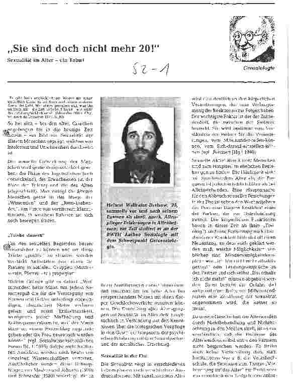 Vorschauseite 1: Sie sind doch nicht mehr 20!