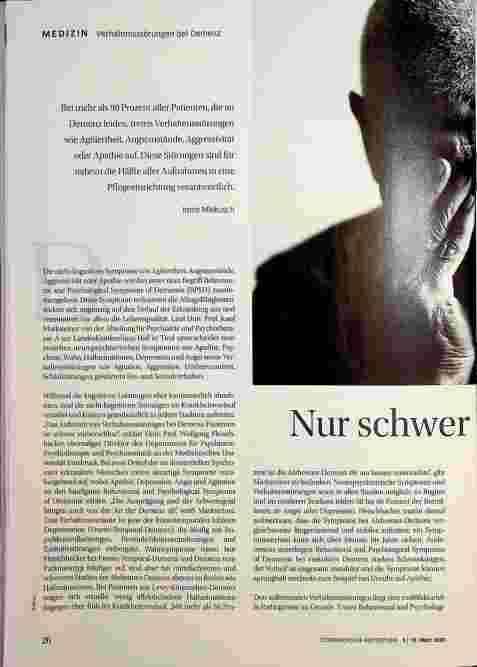 Vorschauseite 1: Nur schwer vorhersehbar.