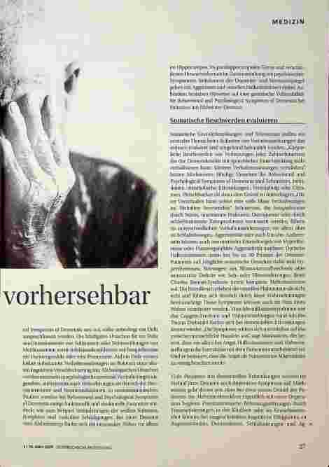 Vorschauseite 2: Nur schwer vorhersehbar.