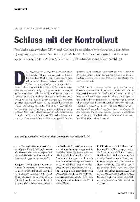 Vorschauseite 1: Schluss mit der Kontrollwut