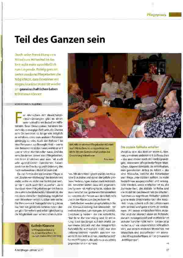 Vorschauseite 1: Teil des Ganzen sein