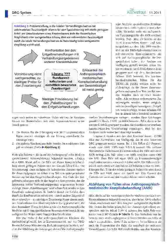 Vorschauseite 2: Abbildung der Anthroposophischen Medizin im G-DRG-System
