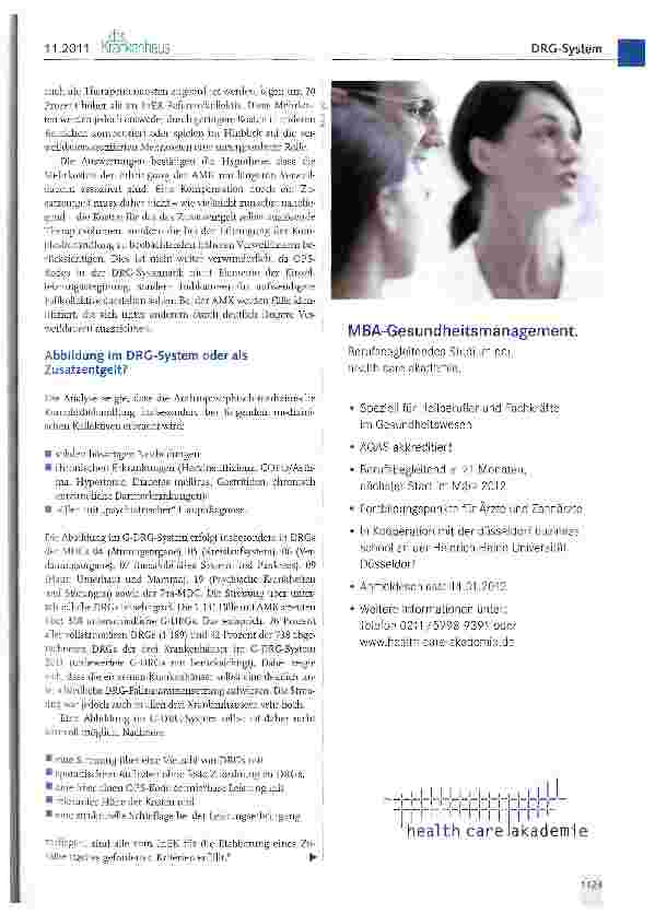 Vorschauseite 5: Abbildung der Anthroposophischen Medizin im G-DRG-System
