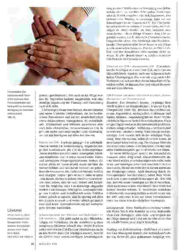 Vorschauseite 2: Vorausschauend planen dank Case Management