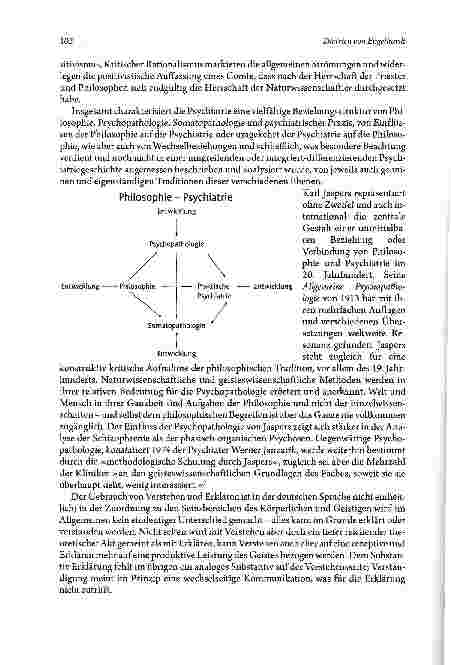 Vorschauseite 4: Erklären und Verstehen in der Psychiatrie Genese und Bedeutung im Kontext der Medizinund Philosophiegeschichte