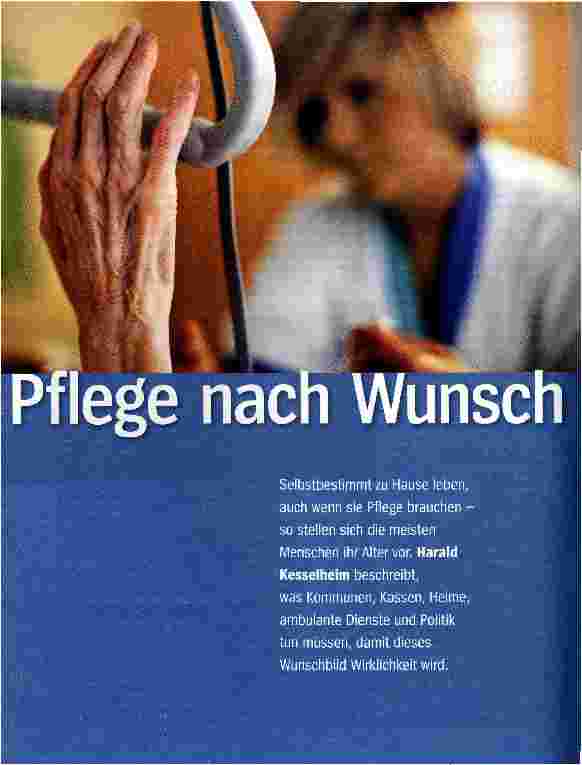Vorschauseite 1: Pflege nach Wunsch