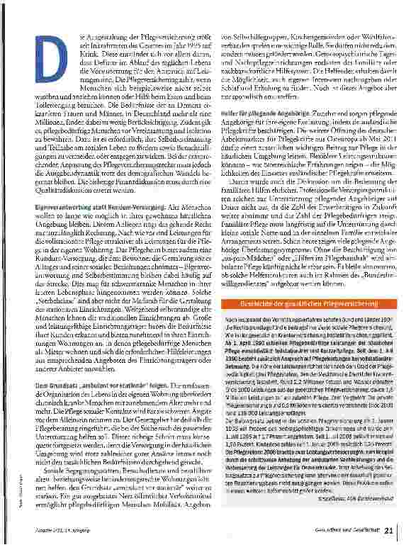 Vorschauseite 2: Pflege nach Wunsch