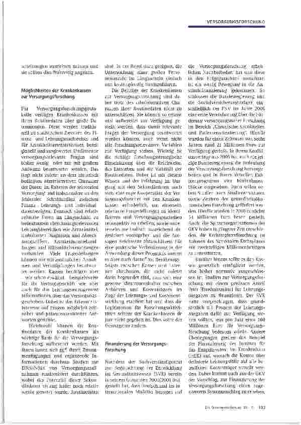 Vorschauseite 3: Kassenpraxis braucht Versorgungsforschung: Schluss mit dem Stochern im Nebel