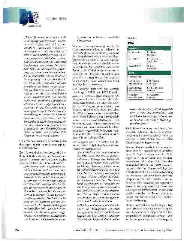 Vorschauseite 3: Als der Berufsverband laufen lernte