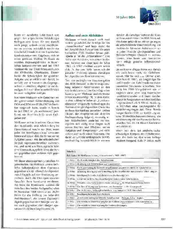 Vorschauseite 4: Als der Berufsverband laufen lernte