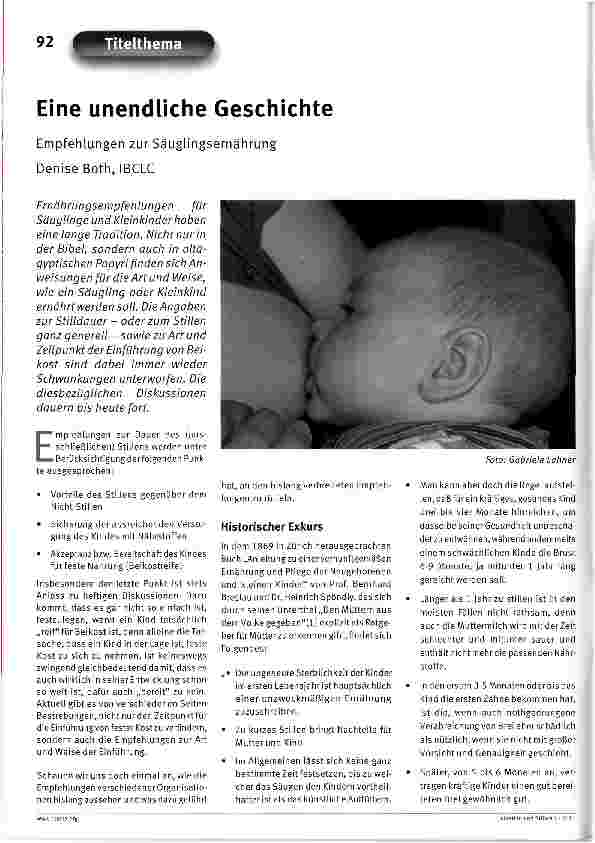 Vorschauseite 1: Eine unendliche Geschichte