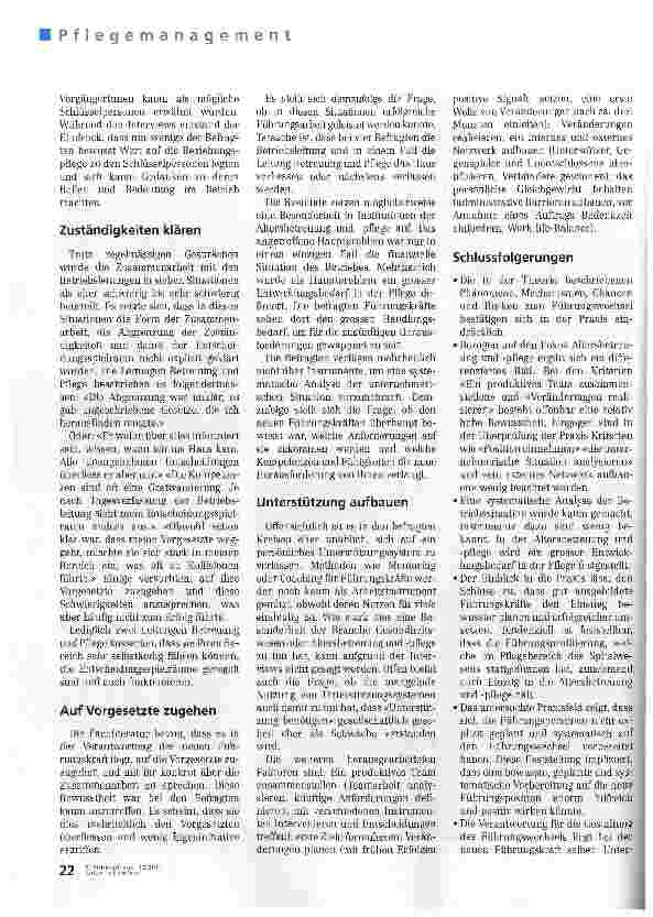 Vorschauseite 3: Systematische Vorbereitung ist ein Schlüsselfaktor