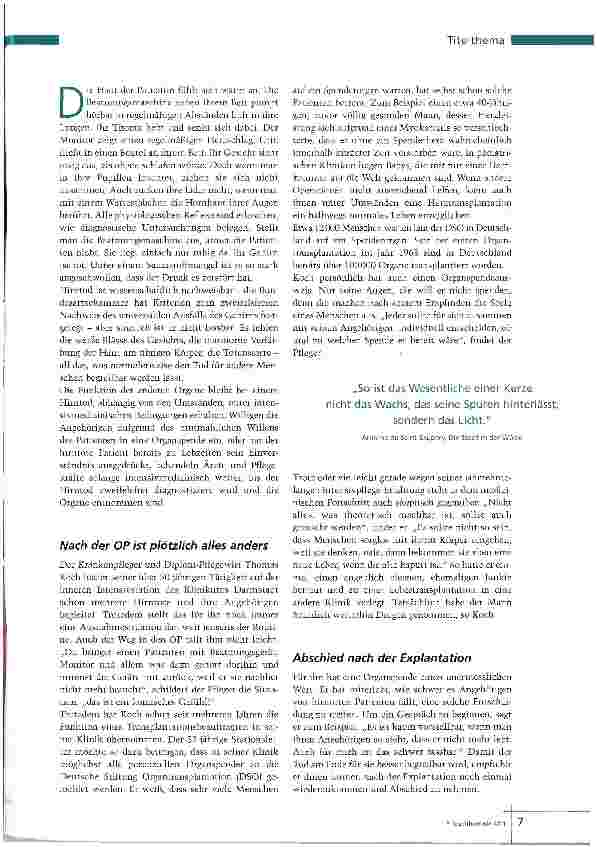 Vorschauseite 2: Jenseits der Routine