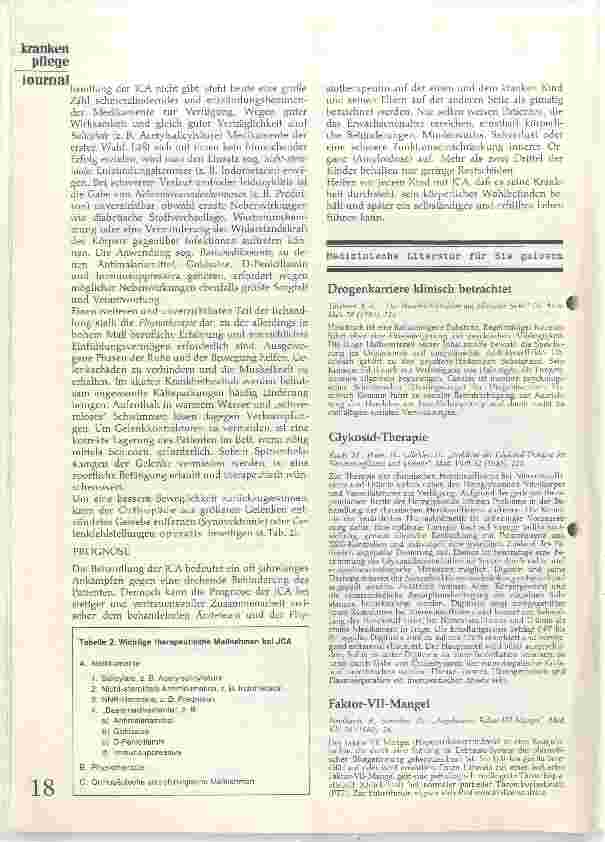Vorschauseite 3: Die juvenile chronische Arthritis